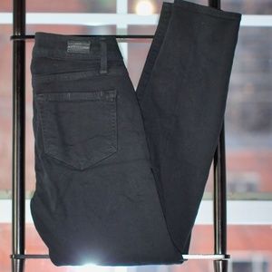 PAIGE TRANSCEND Verdugo Crop - Black